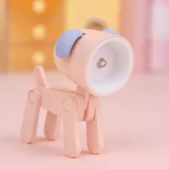 None Other - Night Light, Dog, Your Choice of 1 Pink or White, NEW